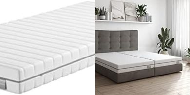 7-Zone Cold Foam Mattress, Firm (H4), 140x200cm, Öko-Tex