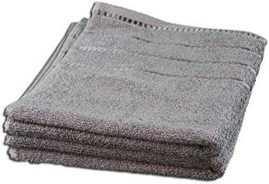 Gözze Berlin Handtuch-Set: Anthrazit, 2er-Set, Baumwolle (50x100cm)