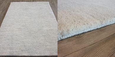 Handgeknüpfter Berber-Wollteppich (Marokko, 60x90cm)