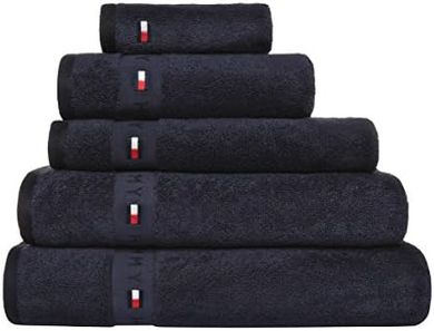 Tommy Hilfiger Legend Handtücher: Marineblau, 50x100cm, 560g/m², Baumwolle