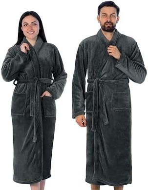 Gräfenstayn® Fleece-Bademantel (S-XXXL), Öko-Tex 100, Damen & Herren