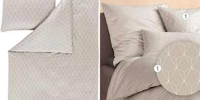 ESTELLA Tizian Bettwäsche: Bügelfreie Jersey-Baumwolle (135x200/80x80cm)