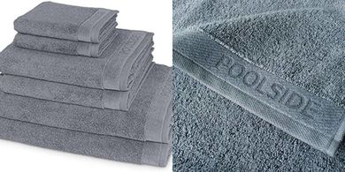 Möve Stone Poolside Set: 2 Bath, 2 Hand, 2 Guest Towels, 100% Cotton
