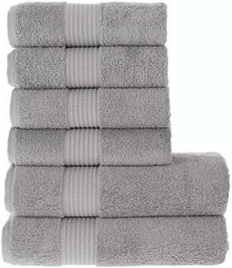 Luxus Badetücher-Set: 100% Baumwolle, Hotelqualität, 2 große + 4 Handtücher