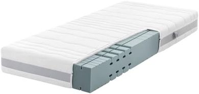 Ravensberger Komfort-MED Hybrid Mattress: 7-Zone, H3, 90x200cm
