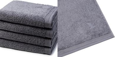 Möve Superwuschel Handtuch-Set (4x, 50x100cm, Baumwolle, Stone)