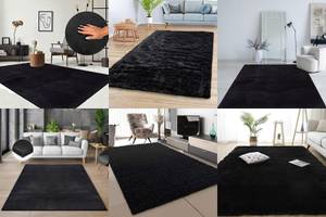 10 atemberaubende schwarze Teppiche für Ihr Zuhause