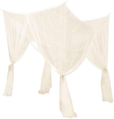Baoblaze Himmelbett-Moskitonetz: Doppel-/Einzelbett, Reise & Zuhause