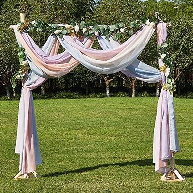 Regenbogen-Tüllvorhang für Mädchenzimmer & Hochzeit