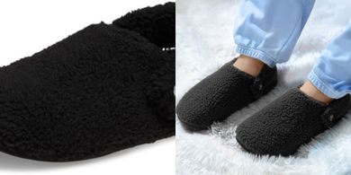 Crocs Cozy Slippers (EU 39-40, Black)