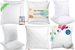 Kuschelige 60x60 cm Kissen (10er-Set)