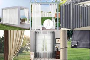 Balkonvorhänge: Top 10 Ideen & Tipps
