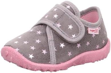 Superfit Baby Mädchen Hausschuh mit Punkten