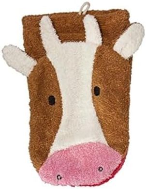 Fürnis Kuh Waschhandschuh aus Frottee