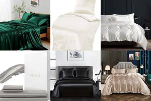 10 luxuriöse Seiden-Bettwäsche-Sets