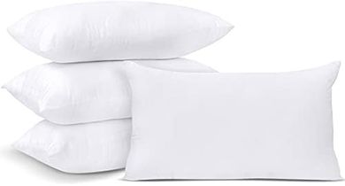 Utopia Bedding: 4er Set Kissen (30x50cm), weiß