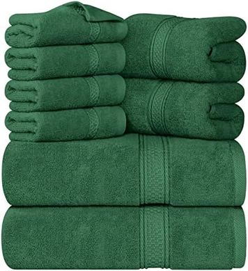 Utopia Premium Handtuch-Set: 2 Badetücher, 2 Handtücher, 4 Waschlappen (600g/m², Baumwolle)