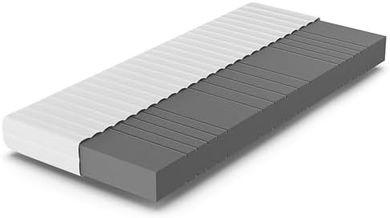 OrthoMatra KSP-500: 80x200cm, 7-Zonen Kaltschaummatratze, hypoallergen, waschbar
