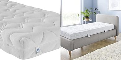 Irisette Lotus orthopedic comfort mattress, medium firmness, 140x200cm, Öko-Tex certified.